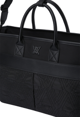 Unisex Big Pocket Tote Bag - Black