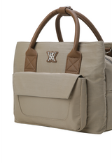 Women's Out Pocket Tote Bag - Beige