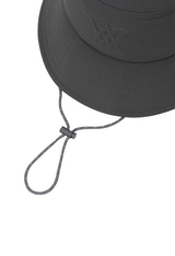 Unisex Stitch Bucket Hat - Dark Grey