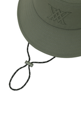 Unisex Stitch Bucket Hat - Dark Khaki