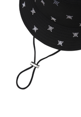 Unisex Gradation Bucket Hat - Black