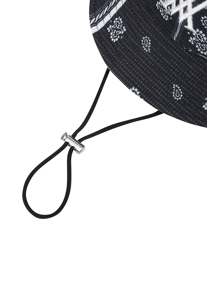 Uni Reversible Bucket Hat - Black