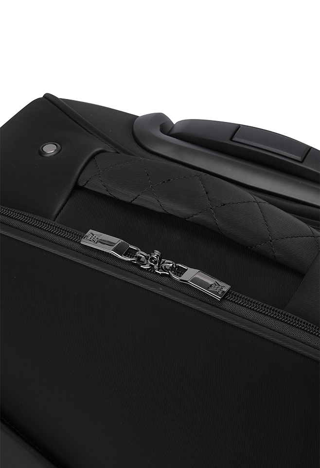 Unisex Incision Trolley Boston Bag - Black