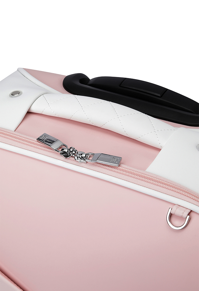 Unisex Incision Trolley Boston Bag - Pink