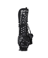 9 Unisex Paisley Stand Bag - Black
