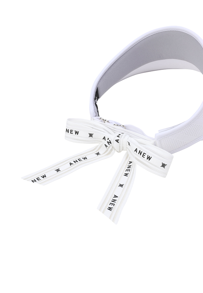 Women's Wide Edge Visor - White