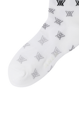 Women's Gradation Socks - White