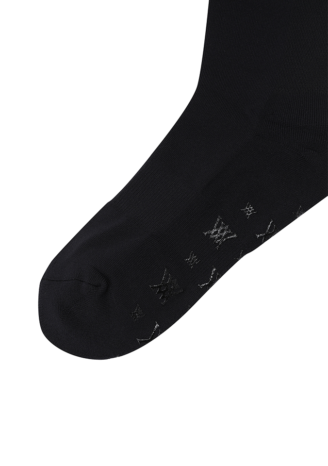 Women's Aqua Cool Knee Socks - Black