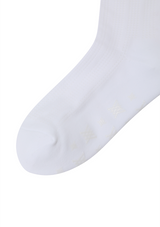 Women's Aqua Mesh Knee Socks - White
