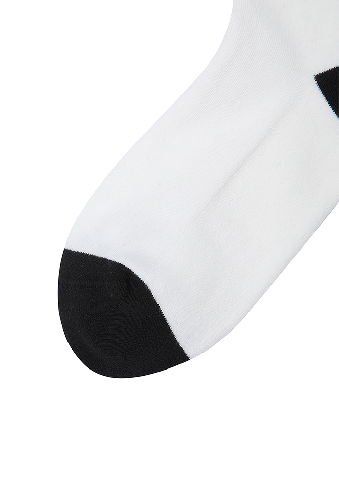 Women's Middle Socks - White