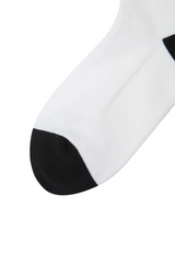 Women's Middle Socks - White
