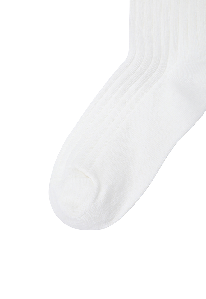 Women's Knee Socks - White