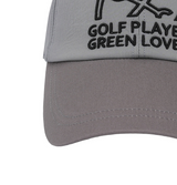 Castelbajac Men's Sprite Slogan Embroidery Point Ball Cap - Grey
