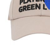 Castelbajac Men's Slogan Embroidery Point Ball Cap - Beige