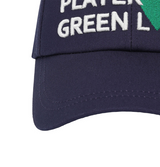 Castelbajac Men's Slogan Embroidery Point Ball Cap - Navy