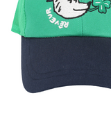 Castelbajac Men's Color Block Mesh Character Ball Cap - Green