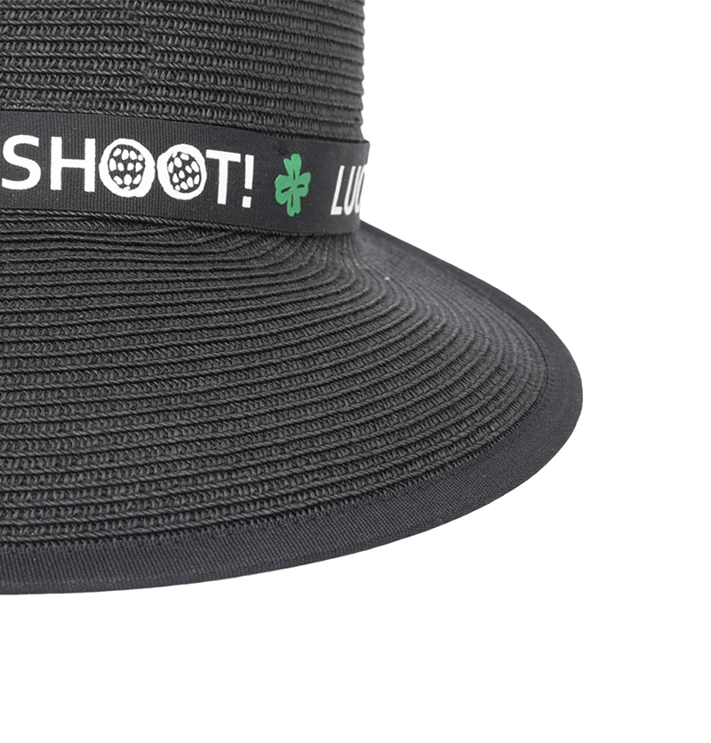 Castelbajac Women's Ribbon Tape Sun Cap - Black