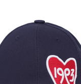 Castelbajac Women's Artwork Embroidery Point Ball Cap - Navy