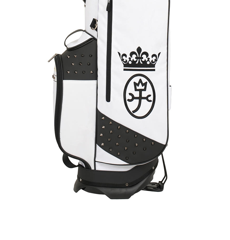 Castelbajac Men's Camouflage Caddy Bag - White