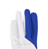 Castelbajac Women's Synthetic Leather Character Two-Handed Gloves - Blue