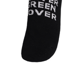Castelbajac Men's Season Slogan Point Ankle Socks - Black