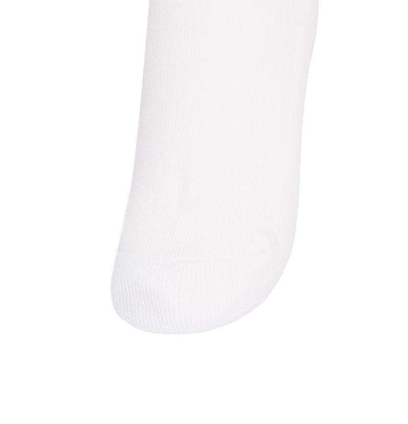 Castelbajac Men's Season Slogan Point Long Socks - White