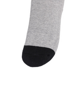 Castelbajac Men's Contrast Accent Long Socks - Grey