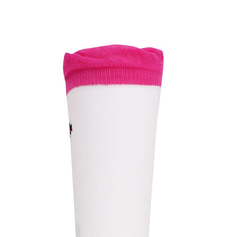 Castelbajac Women's Heart Point Knee Socks - Pink