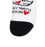 Castelbajac Women's Color Block Character Ankle Socks - Black