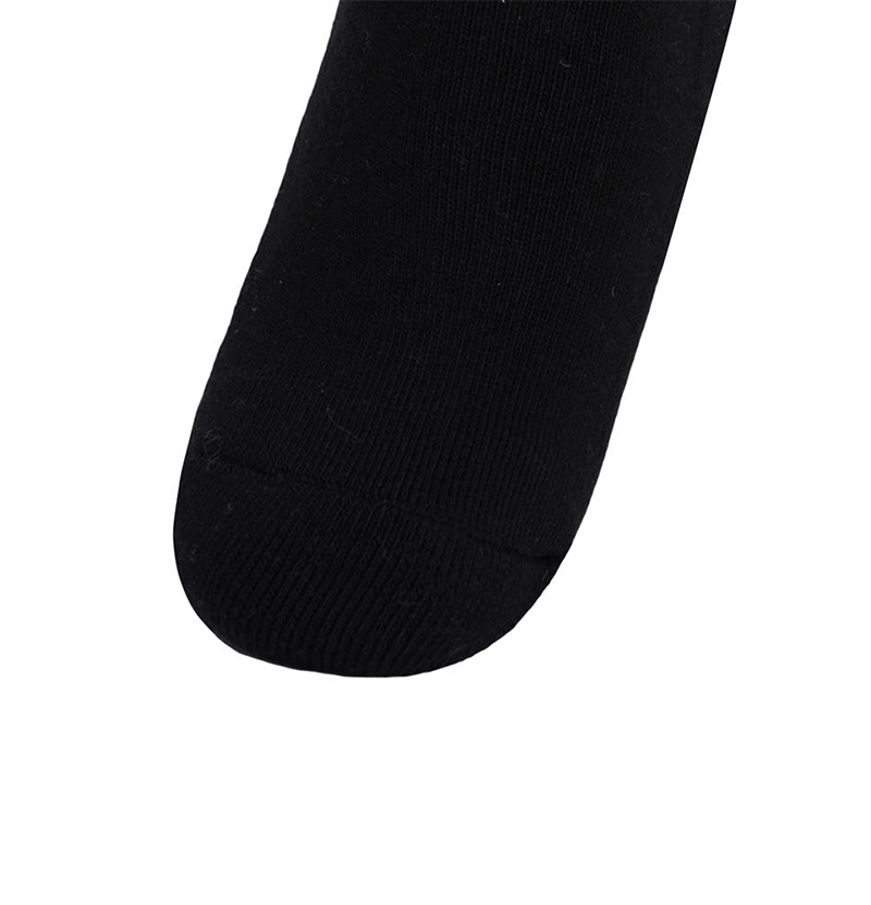 Castelbajac Women's Heart Point Mid-calf Socks - Black