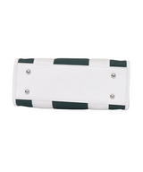 Castelbajac omen's Lettering Square Tote Bag - Green