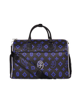Castelbajac Men's Monogram Pattern Boston Bag - Black