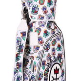 Castelbajac Women's Symbol Pattern Wheel Caddy Bag - White