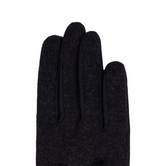 Castelbajac Women's Ribbon Point Fleece Winter Gloves - Charcoal