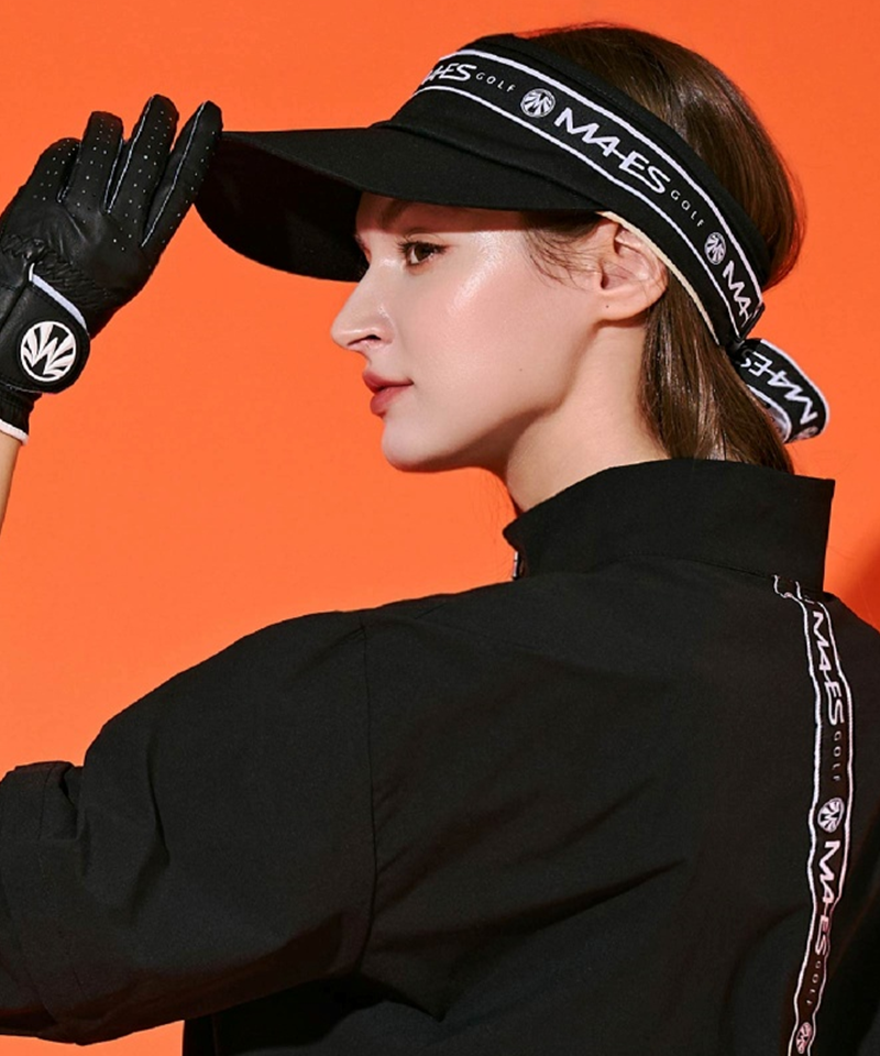 Black Label Wide Brim Sun Cap