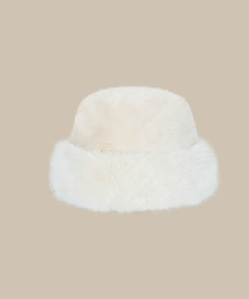 Essential Eco Fox Fur Bucket Hat - 2 Colors