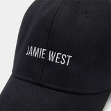 Jamie West Alex Wool Ball Cap - Black
