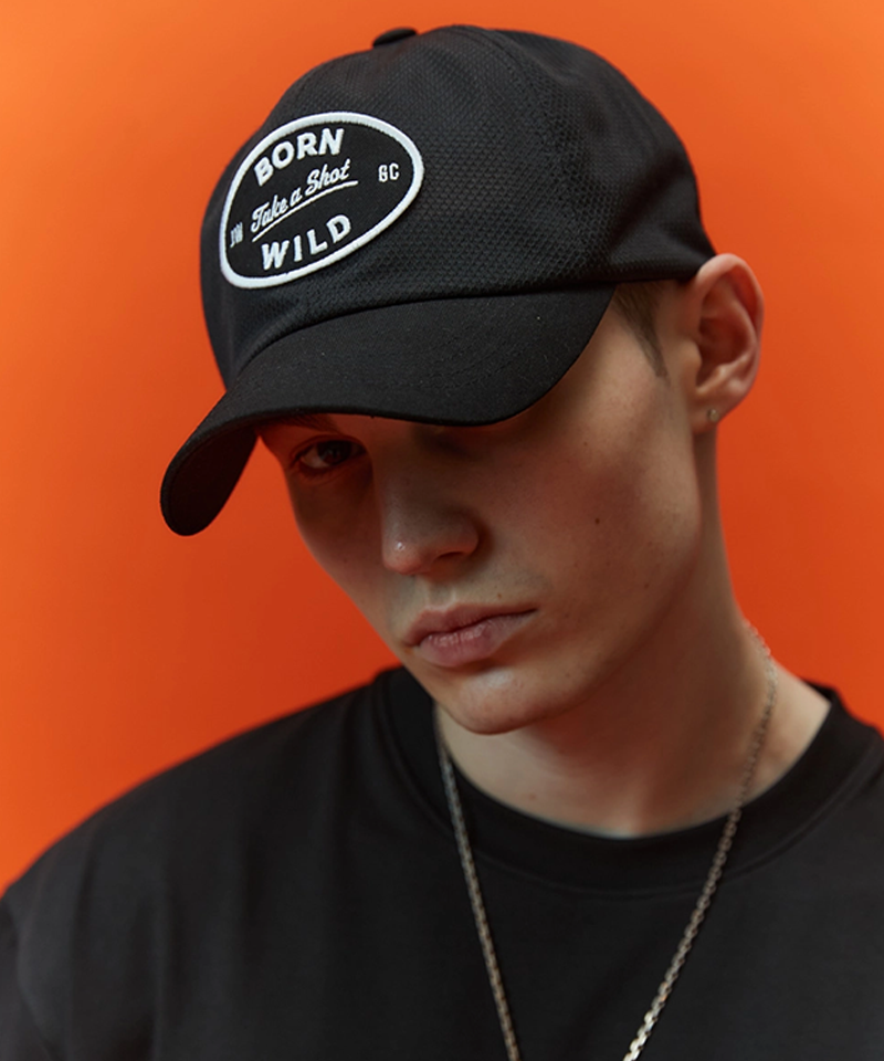 Jamie West Born Wild Full Meshcap - Black