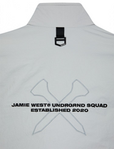 Jamie West Fleece Nylon Reversible Jumper - Gray