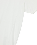 Jamie West Logo Performance Henley Collar T-Shirts - White