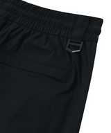 Jamie West Side Ventilation Zip-Up Shorts - Black