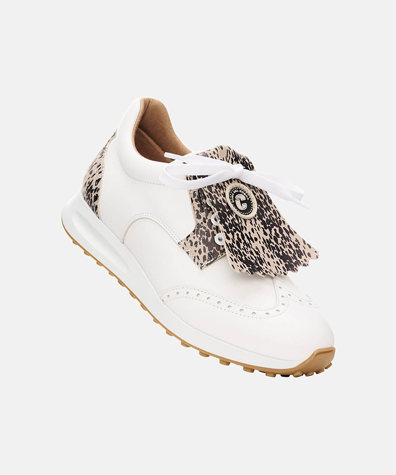 Pasqualle - White/Cheetah