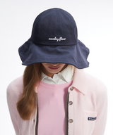 Monday Flow Round Wire Bucket Hat - Dark Navy