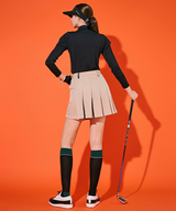 Wide-Banding Color-Block Knee Socks