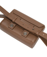 Octa Angle Belt Bag - Dark Beige