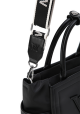 Women's Two Tone Tote Bag - Black