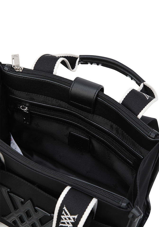 Uni Rectangle Tote Bag - Black