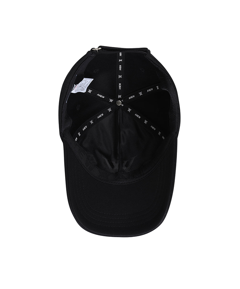 Uni Essential Cotton Cap - Black