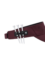 Uni Tee Holder Logo Visor - Burgundy