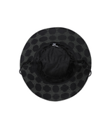 Uni Seasonal Pattern Bucket Hat - Black